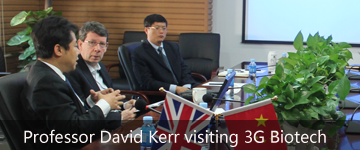 Professor David Kerr visiting